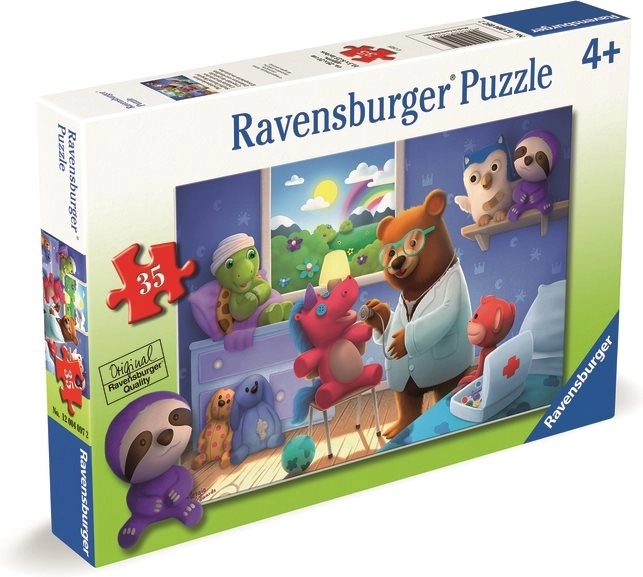 Ravensburger Puzzle Kuscheltier Rettungsdienst 35 Teile