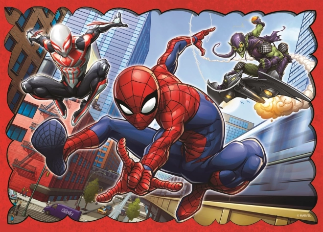 Trefl Puzzle Helden Spider-Man 4 in 1