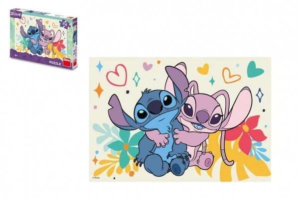 Puzzle STITCH und Engel 24 Teile