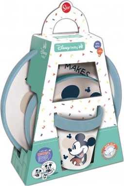 Mickey Mouse 3-teiliges Kindergeschirr-Set