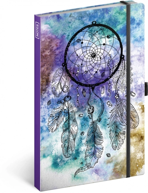 Notizbuch Dreamcatcher linierte Seiten 13 x 21 cm