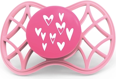 Orthodontischer Schnuller Cool 6M+, Pink Yarrow