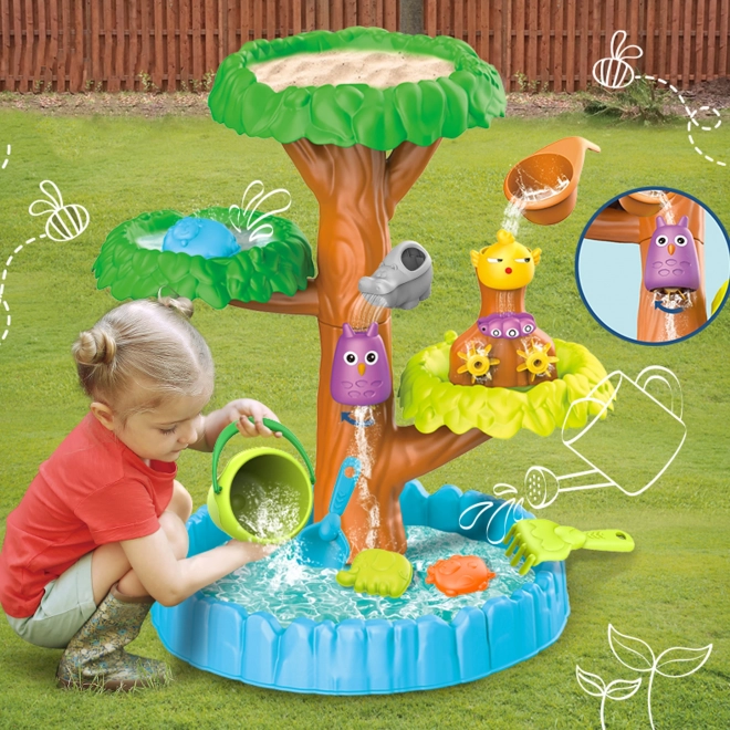 Woopie Wasser Spieltisch 2in1 Lustiger Baum