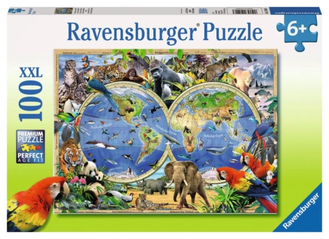 Ravensburger Puzzle Wilde Tiere XXL 100 Teile