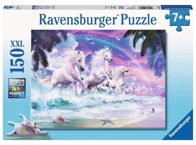 Ravensburger Puzzle Einhörner am Strand XXL 150 Teile