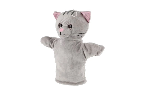 Plüsch-Handpuppe Zootier 24cm