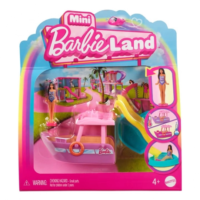 Barbie Mini Barbieland Fahrzeug und Puppe