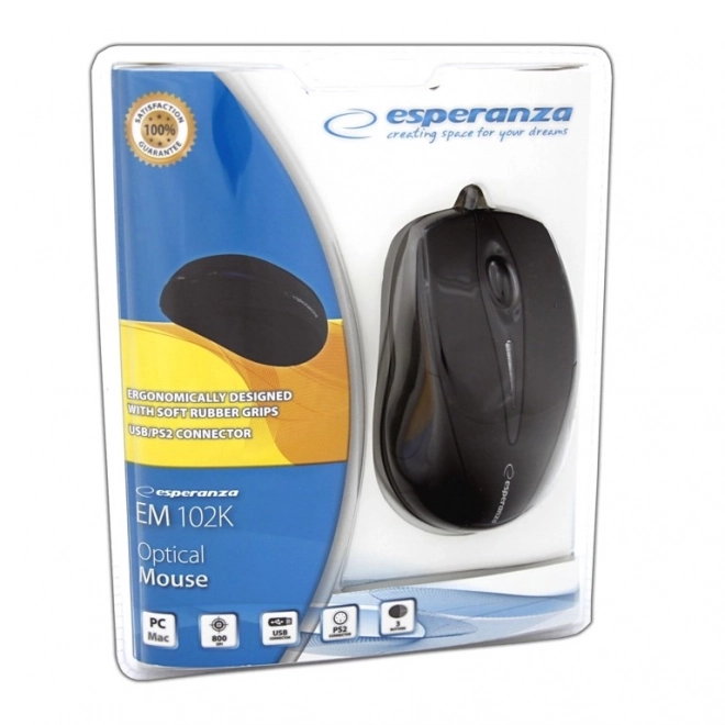 Optische Maus Sirius EM102K USB