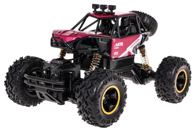 Crawler Monster Rock Ferngesteuertes Auto Blau – Rot
