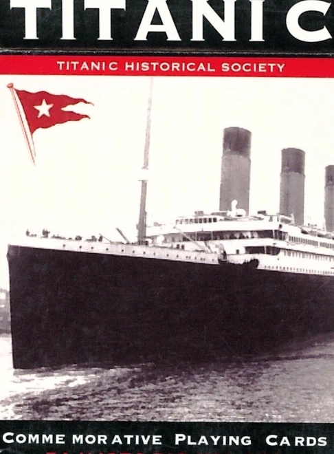 Spielkarten mit Titanic-Motiv