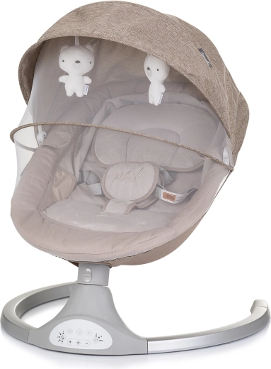Elektrische Babywiege Nest Macadamia