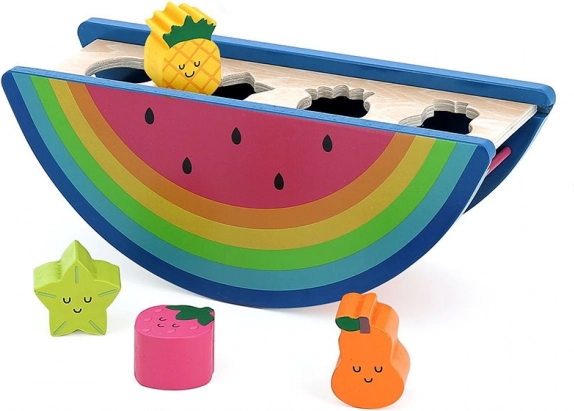 Holzpuzzle Melone von Andy Westface