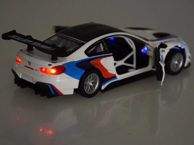 BMW M6 GT3 Modellauto 1:32 mit Licht und Sound