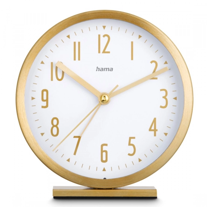 Eleganter Goldener Analogwecker