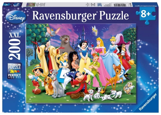 Ravensburger Puzzle Disney Märchenfiguren XXL 200 Teile