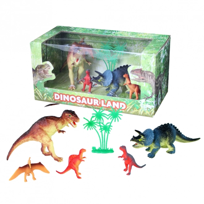 Dinosaurierfiguren 5-13 cm im Karton