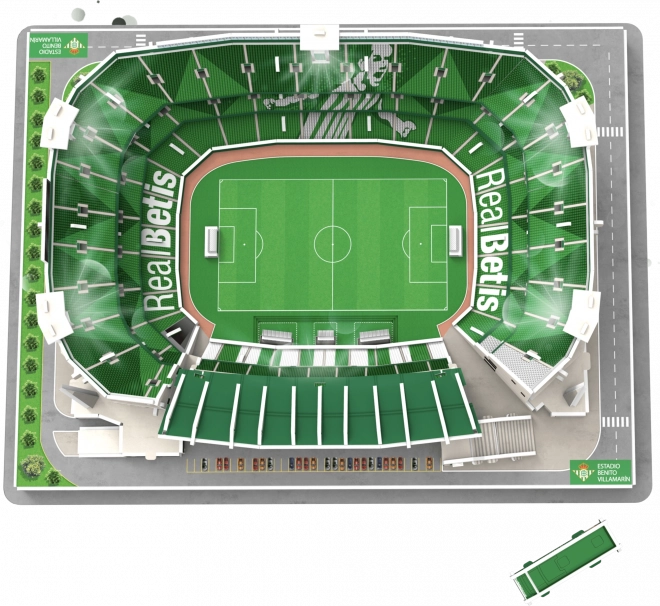 Leuchtendes 3D-Puzzle Stadion Benito Villamarín - Real Betis FC