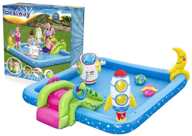 Wasser-Spielplatz Kleiner Astronaut 288x206x84 Bestway