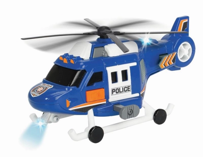 Polizei Hubschrauber mit Licht und Sound 18 cm