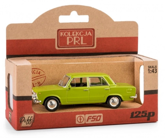 Fiat 125P Modellauto - Grün