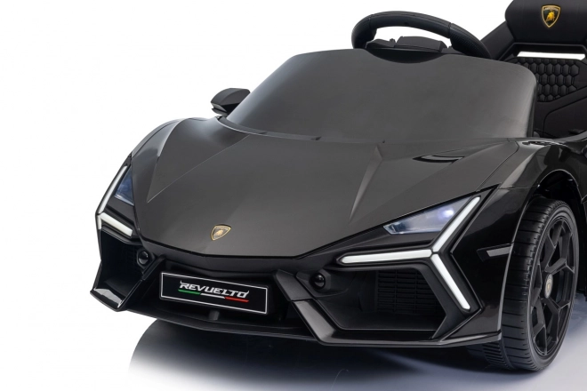 Lamborghini Revuelto Kinder-Elektroauto Schwarz