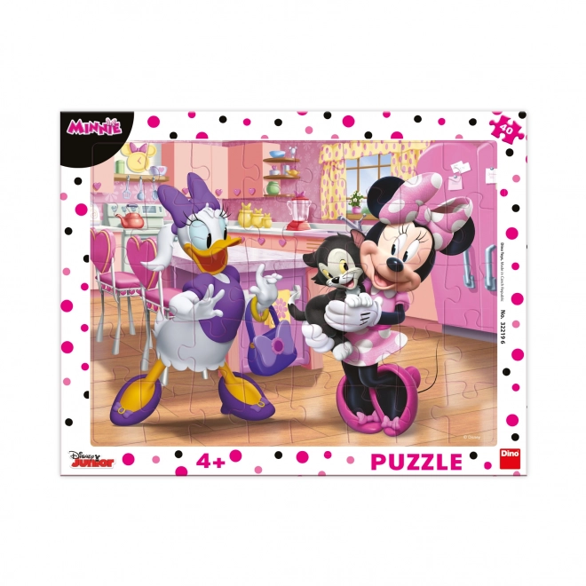 DINO Puzzle Minnie hat ein neues Haustier 40 Teile