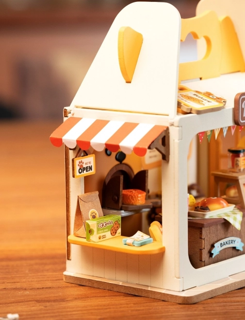 Medvídkovo Bäckerei Miniatur-Holzbausatz von RoboTime