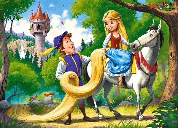 Puzzle 60 Teile Rapunzel