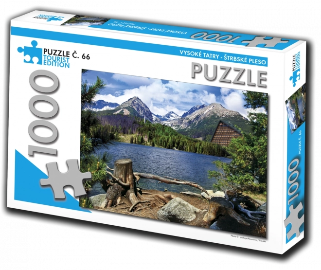 Touristenedition Puzzle Hohe Tatra - Štrbské Pleso 1000 Teile