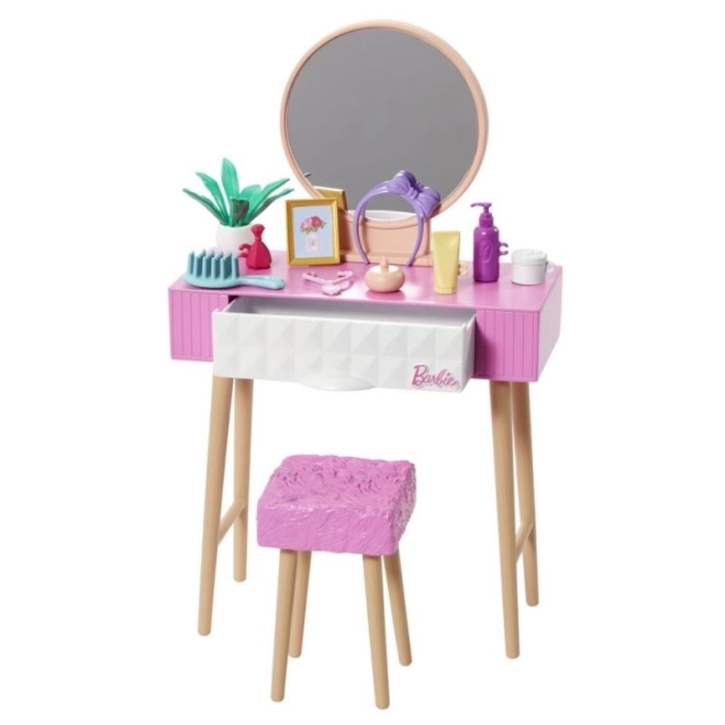 Barbie stilvolles Möbel-Set – Schminktisch