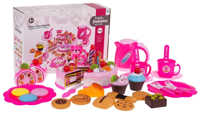 Geburtstagsset Rosa Torte Party – rosa