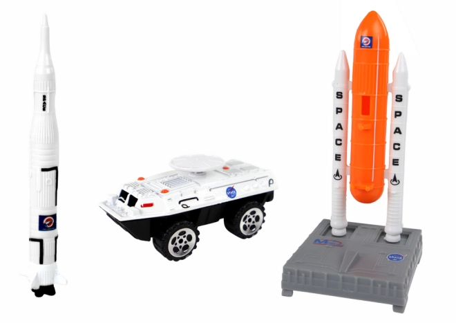 Startbereite Rakete