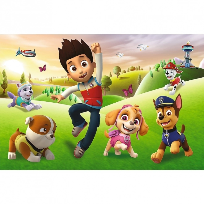 Puzzle Superform XXL PAW PATROL: Fröhliche Hunde 60 Teile