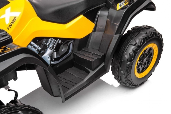 Kinderbatterie-Quad Gelb 24V