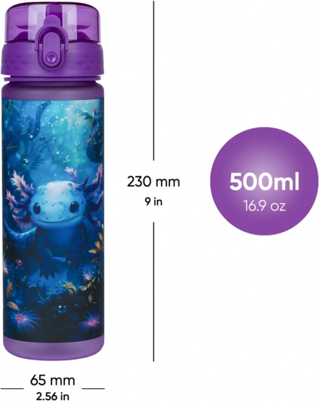 Tritan Trinkflasche Axolotl 500 ml