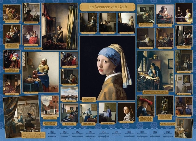 Vermeer Puzzle 1000 Teile von Cobble Hill