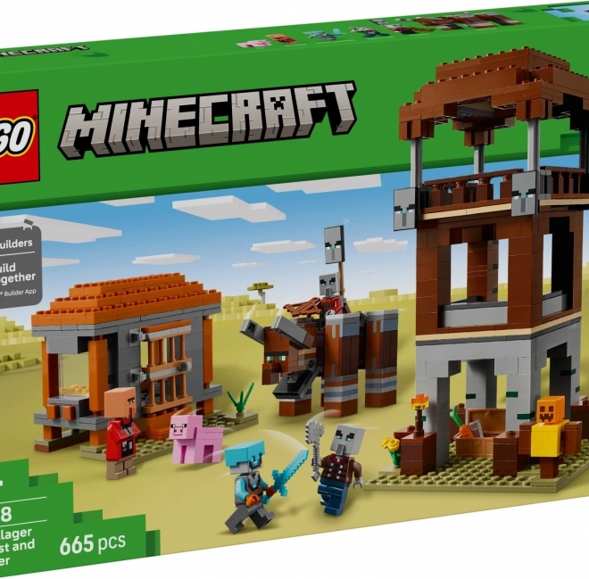 LEGO Minecraft Versteck der Plünderer und Verwüster