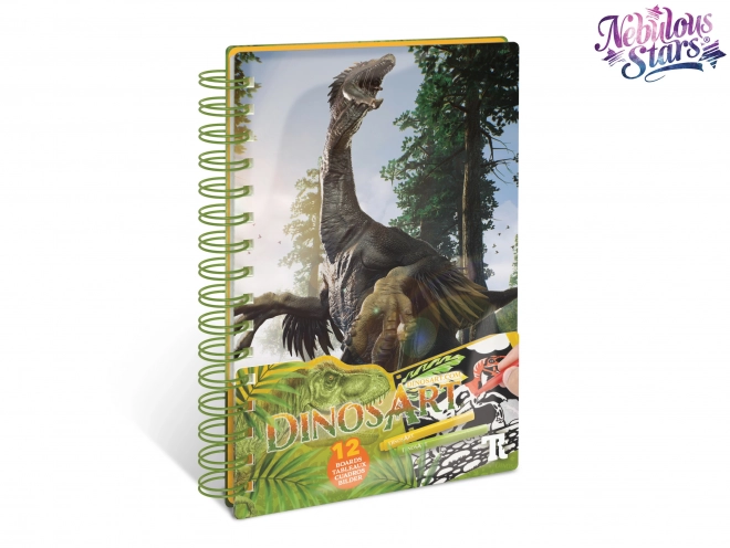 DinosArt Samt-Malbücher für Kinder