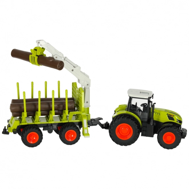 RC-Traktor mit Fußstütze
