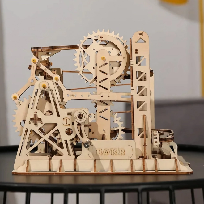 Rokr 3D Holzpuzzle Murmelbahn Climber