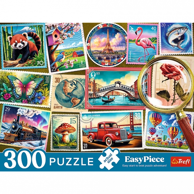 Puzzle - Briefmarken 300 Teile