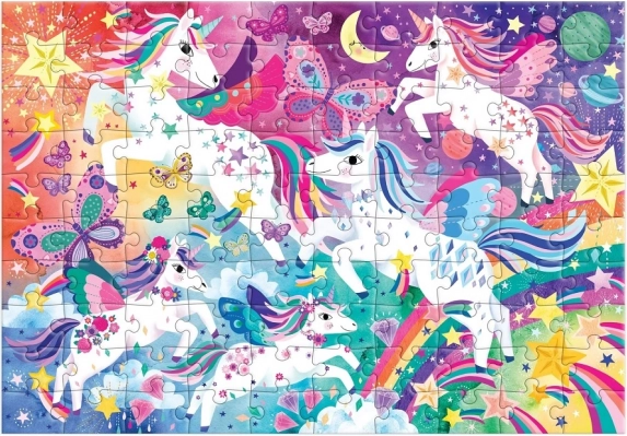 Puzzle Magische Einhörner 100 Teile