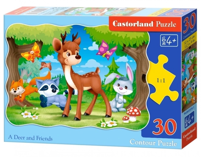 Waldtiere Puzzle für Kinder 30 Teile von Castorland