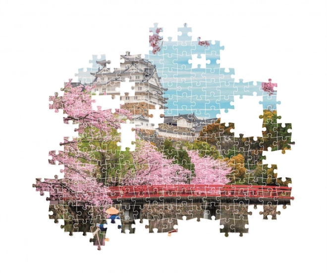 Clementoni Puzzle Himeji Burg im Frühling - 1000 Teile