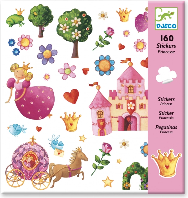 Aufkleber Prinzessin DJECO