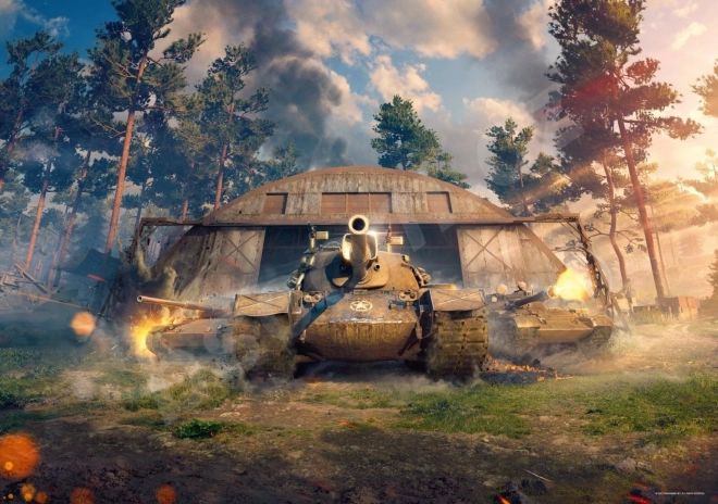 Good Loot Puzzle World of Tanks: Wingback 1000 Teile