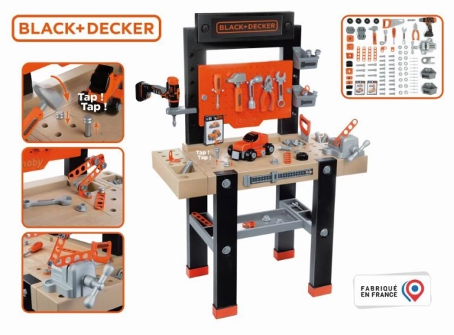 Smoby Black+Decker Arbeitstisch Bricolo Center