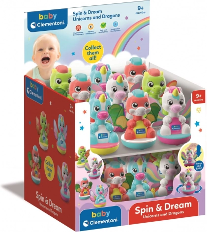 Interaktive magische Tierchen BABY CLEMENTONI – Drache und Einhorn