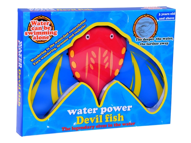 Ohne Batterien, angetrieben durch Wasser
