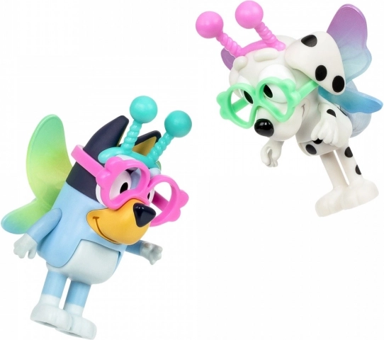 Bluey Figuren Zweier-Set Baby Bluey und Chloe